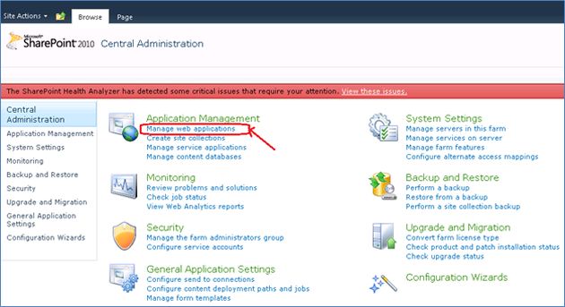 central administration